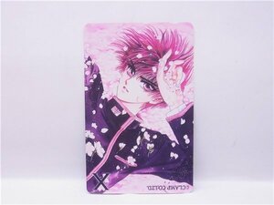 ◎ テレホンカード ◎　X　エックス　CLAMP　桜　ピンク　テレカ　50度数　◎未使用