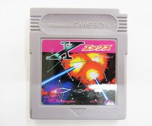 ★ 任天堂　ゲームボーイ　ソフト 　X　エックス ★ 動作未確認 / 現状お渡し品