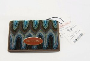 # Missoni / MISSINI # футляр для карточек с биркой # USED