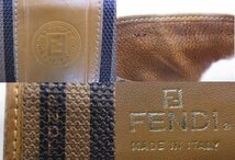 ■ フェンディ/FENDI ■2266 81037 049　フラップ財布 茶 ■ 経年品_画像10