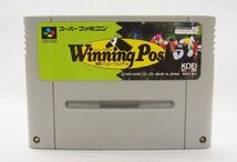 ■ 任天堂　スーパーファミコン　ソフト　ウイニングポスト　■ デモ画像は動作確認済み　現状お渡し品_画像2