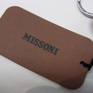 ■ ミッソーニ / MISSONI ■ テディベア バッグチャーム キーリング付き  タグ付き ■ USEDの画像9