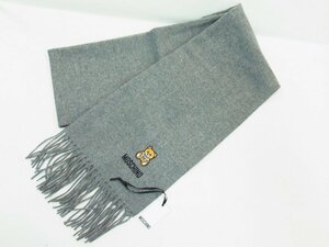 * Moschino * wool muffler gray ITALY * as good as new goods 