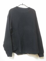 ♪ユナイテッドアローズ Vatanloop 長袖 ロングシャツ ブラック コットン100％ LARGE♪USED品_画像1