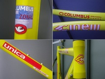 CINELLI　UNICA　alumi/carbon　COLUMBUS SQUADRA CORSE　BB: Campagnolo record　フレーム　チネリ ユニカ 　カーボンバック ロードバイク_画像4