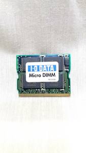 ****[ together delivery possible *1*]IODATA W0100 SDRAM PC133 128MB MICRODIMM****