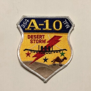 米空軍 A-10 354TFW 湾岸戦争 記念パッチ