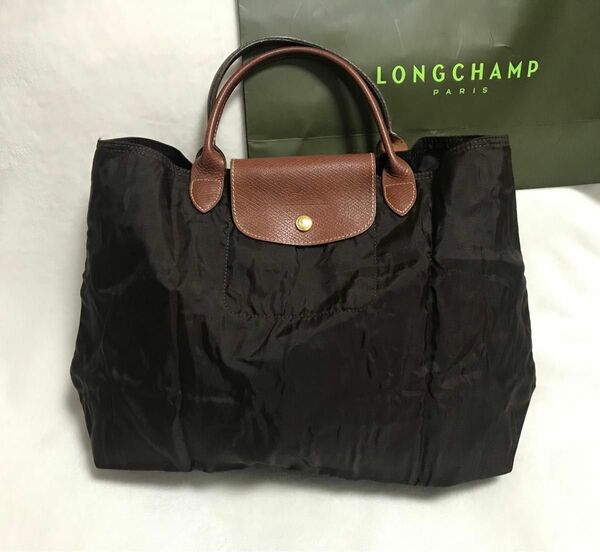 未使用品 正規品 LONGCHAMP ロンシャン トートバッグ プリアージュ 上質ナイロン