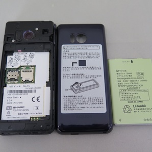 docomo SH-01J AQUOSケータイ BlueBlack SIMロック解除済 中古品1の画像8