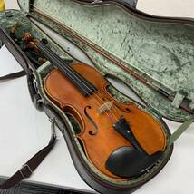 【R-6】 Roman Teller Model MA 1996 バイオリン 弦楽器 傷や汚れ多め 使用感あり K.GERHARD PENZEL 弓 1598-78_画像1