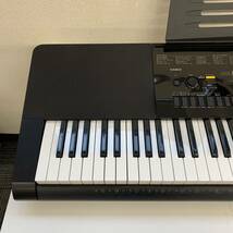 【Gt6】 CASIO WK-245 キーボード 動作品 カシオ 電子ピアノ 説明書 1515-33_画像2