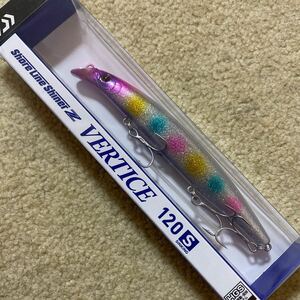 ショアラインシャイナーZ バーティス 120S 新品 SGコットンキャンディGB ダイワ シンキング ミノー 