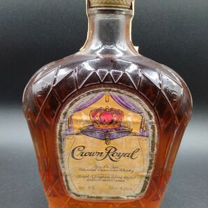 ウイスキー Crown Royal クラウンロイヤル カナディアンウイスキー オールドボトル 古酒 1980年 750ml 40％