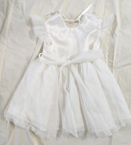 キャサリンコテージ　 フォーマル　ベビードレス　 キッズドレス 結婚式 子供ドレス100サイズ　白