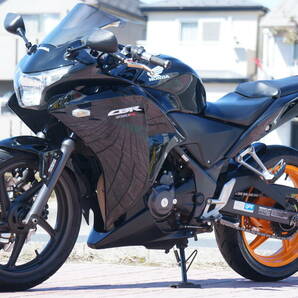 ◆◇配送のみ!! ABSモデル!! CBR 250R-3A タイヤ山あり!! 外装まずまずで走りも快調!! GSX ホーネット等 埼玉～関東近県即日自社配送可!! の画像3