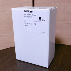 ■未使用新品■BUFFALO 6TB ハードディスク・OP-HD6.0WR■