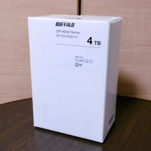 ■未使用新品■BUFFALO 4TB ハードディスク・OP-HD4.0N2/512■