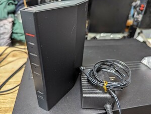 AirStation 無線LANルーター WSR-1500AX2S-BK（ブラック）　保証なしジャンク