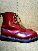 【Dr.MARTENS】ドクターマーチン 英国製 1460Z VINTAGEモデル 8ホールブーツ UK7 (26cm ) イングランド製 OXBLOOD 初期型復刻_画像4