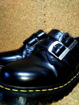 【Dr.MARTENS】ドクターマーチン 1461 ALT アルト ダブルモンクストラップシューズ UK7 (26cm ) ブラック 厚底 希少レア 入手困難_画像1