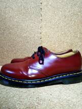 【Dr.MARTENS】ドクターマーチン 1461 3ホールシューズ UK8 (27cm ) 3EYE SHOE スムースレザー チェリーレッド_画像3