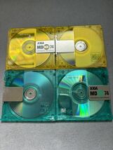 MD ミニディスク minidisc 中古 初期化済 アクシア AXIA MD BOX 74 10枚セット_画像3