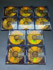 MD ミニディスク minidisc 中古 初期化済 AXIA アクシア For Major Hits 74 オレンジ 10枚セット