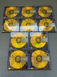 MD ミニディスク minidisc 中古 初期化済 AXIA アクシア For Major Hits 60 オレンジ 10枚セット