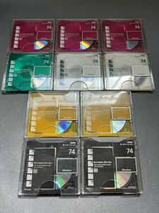 MD ミニディスク minidisc 中古 初期化済 DAISO ダイソー WINDOW 74 10枚セット
