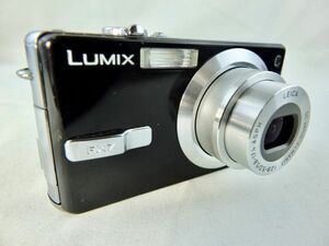 ★動作確認済★パナソニック PANASONIC LUMIX DMC-FX7 グロスブラック！DC VARIO-ELMARIT 5.8-17.4mm F2.8-5.0！#00830#9928#08640#55