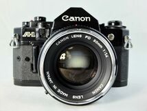 ★動作未確認品★キヤノン CANON A-1ボディ！＋FD 50mm F1.4！マニュアルフォーカス一眼レフカメラ！#00830#9939#08380#331_画像6