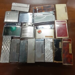 【1円～】ガスライター オイルライター まとめ売り 大量 【動作未確認】 dunhill Maruman PRINCE ROLEX WINDMILL WINTEN Dupont ビンテージ