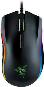 Razer Mamba Elite ゲーミングマウス 光学センサー 16000 DPI 9ボタン【日 (中古品)