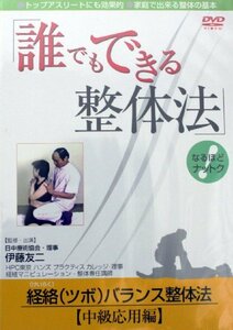 誰でもできる整体法 経絡(ツボ)バランス整体法 中級応用編(中古品)