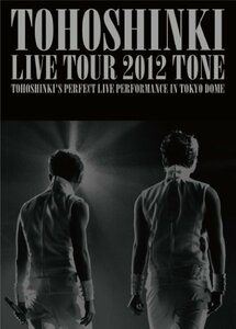 東方神起 LIVE TOUR 2012 ~TONE~(3枚組DVD)(初回限定生産)※特典ミニポスタ(中古品)