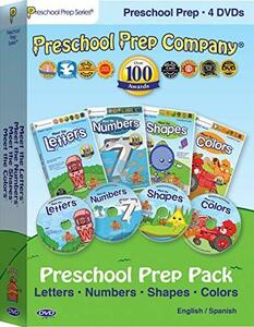 Preschool Prep 4 Dvd Set(中古品)