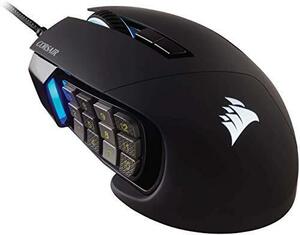 Corsair SCIMITAR RGB ELITE USB ゲーミングマウス 多ボタン RGB搭載 CH-93(中古品)