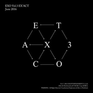 3集 - Ex'act (韓国盤)中国語版 (ランダムバージョン)(中古品)