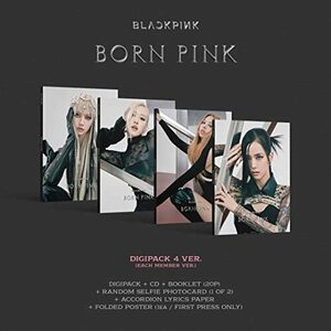 BLACKPINK 2nd ALBUM [BORN PINK] DIGIPACK ver.（韓国盤）(中古品)