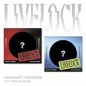 Xdinary Heroes 4th Mini Album 'Livelock(Digipack)'(韓国盤）(中古品)