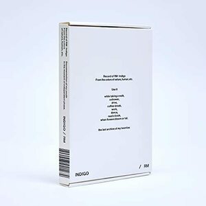 RM 'Indigo' Book Edition（韓国盤）(中古品)