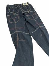 90s Marithe + Francois Girbaud denim pants wide vintage ジルボー over size rare _画像4