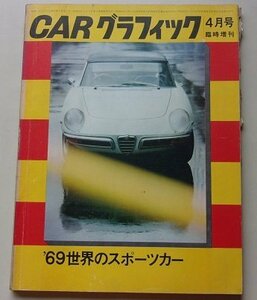 CARグラフィック　1969年4月号No.89　特集：'69世界のスポーツカー