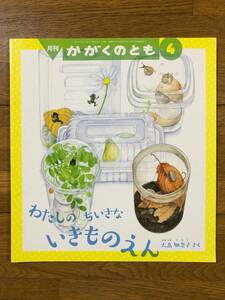 かがくのとも★625号　わたしの ちいさな いきものえん★大島加奈子　さく