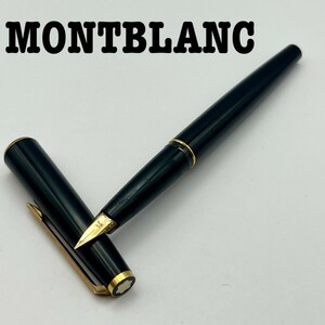 1円スタート MONTBLANC モンブラン 万年筆 ペン 筆記用具 文房具 ペン コレクション ブラック ビンテージ ヴィンテージ ペン先ゴールド