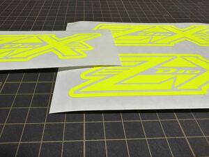  now only price cut middle Live Dio ZX AF34 AF35 cutting sheet emblem fluorescence yellow 