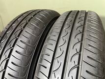 155/80R13 YOKOHAMA BLUEARTH 鉄ホイール J13X4.50B 4x100 タイヤ 4本 セット(2023年製) 【H33】 _画像8