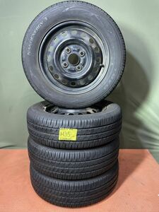 155/65R13 TOYO NANOENERGY 3 鉄ホイール J13X4.00B 4x100 タイヤ 4本 セット(2022年製) 【H35】