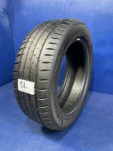 ★ 51★ 【新品同様】MICHELIN PILOT SPORT4 205/55ZR16 タイヤ 1本セット