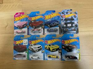 ホットウィール 8台セットHot Wheels ミニカー コルベットcorvette C1 C2 C3 シェルビー GT500 ポルシェ BMW C8 C7ホットウイール 